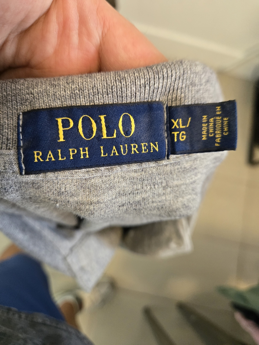 Polo Ralph Lauren Men’s Size XL Gray 100% Cotton - Picture 6 of 7
